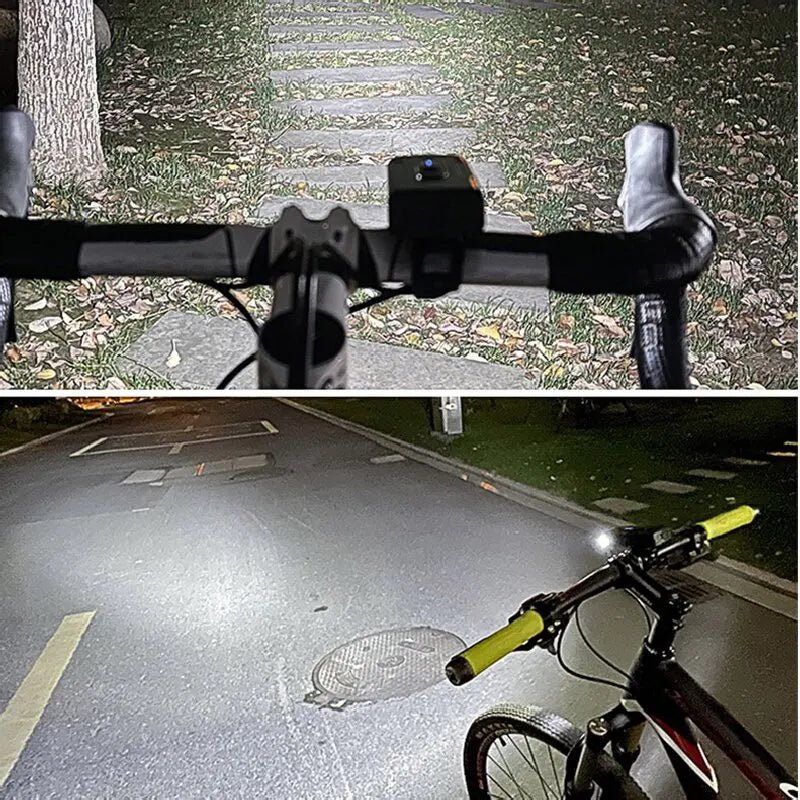 Cycle Zone Bicycle Front Light – 6 - Mode LED Handlebar Headlamp - Onlytenbucks.com