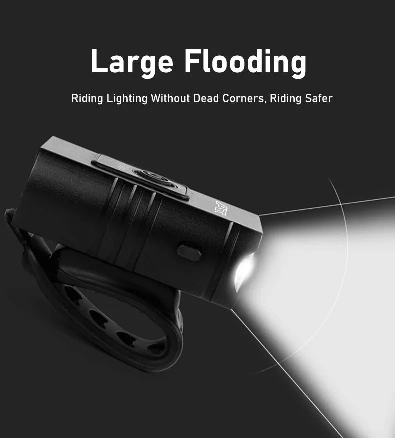 Cycle Zone Bicycle Front Light – 6 - Mode LED Handlebar Headlamp - Onlytenbucks.com