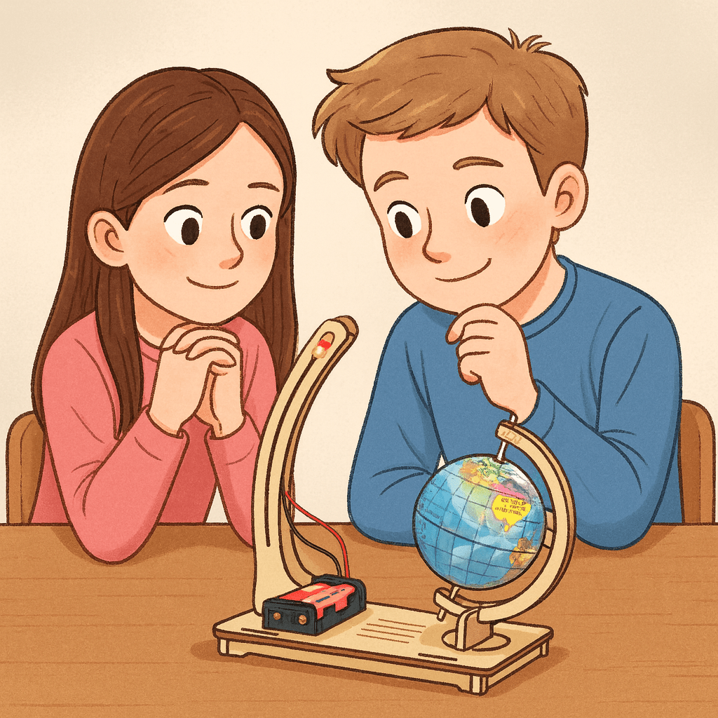 Day and Night Alternation Globe – DIY STEM - Onlytenbucks.com
