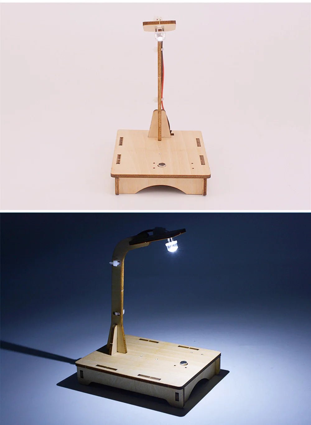 DIY Voice Sensor Lamp – Handmade Physics and STEM Educational Toy - Onlytenbucks.com