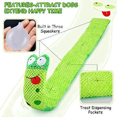 Dog Puzzle Feeder Plush Toy – Interactive Snail Design - Onlytenbucks.com