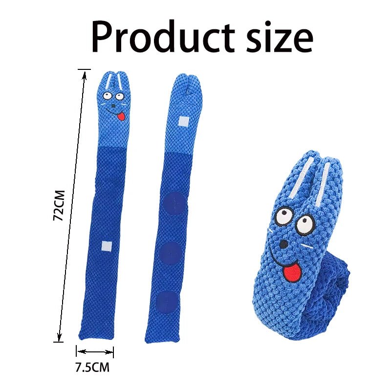 Dog Puzzle Feeder Plush Toy – Interactive Snail Design - Onlytenbucks.com