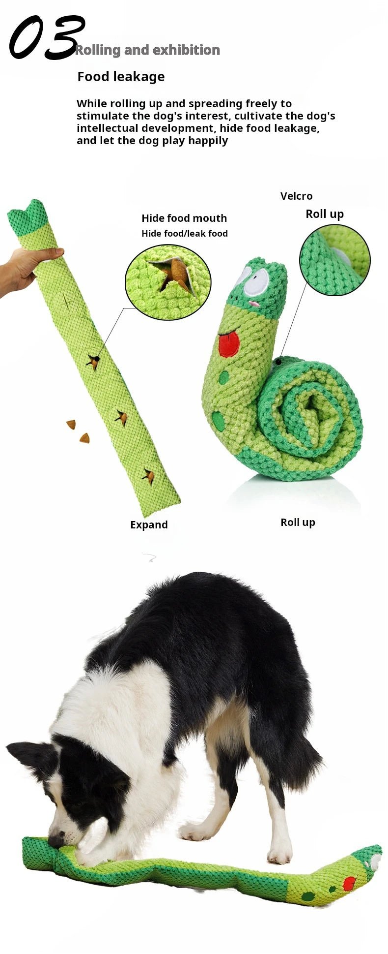 Dog Puzzle Feeder Plush Toy – Interactive Snail Design - Onlytenbucks.com