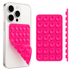Double - Sided Silicone Suction Cup Phone Holder – Hands - Free Wall Mount - Onlytenbucks.com