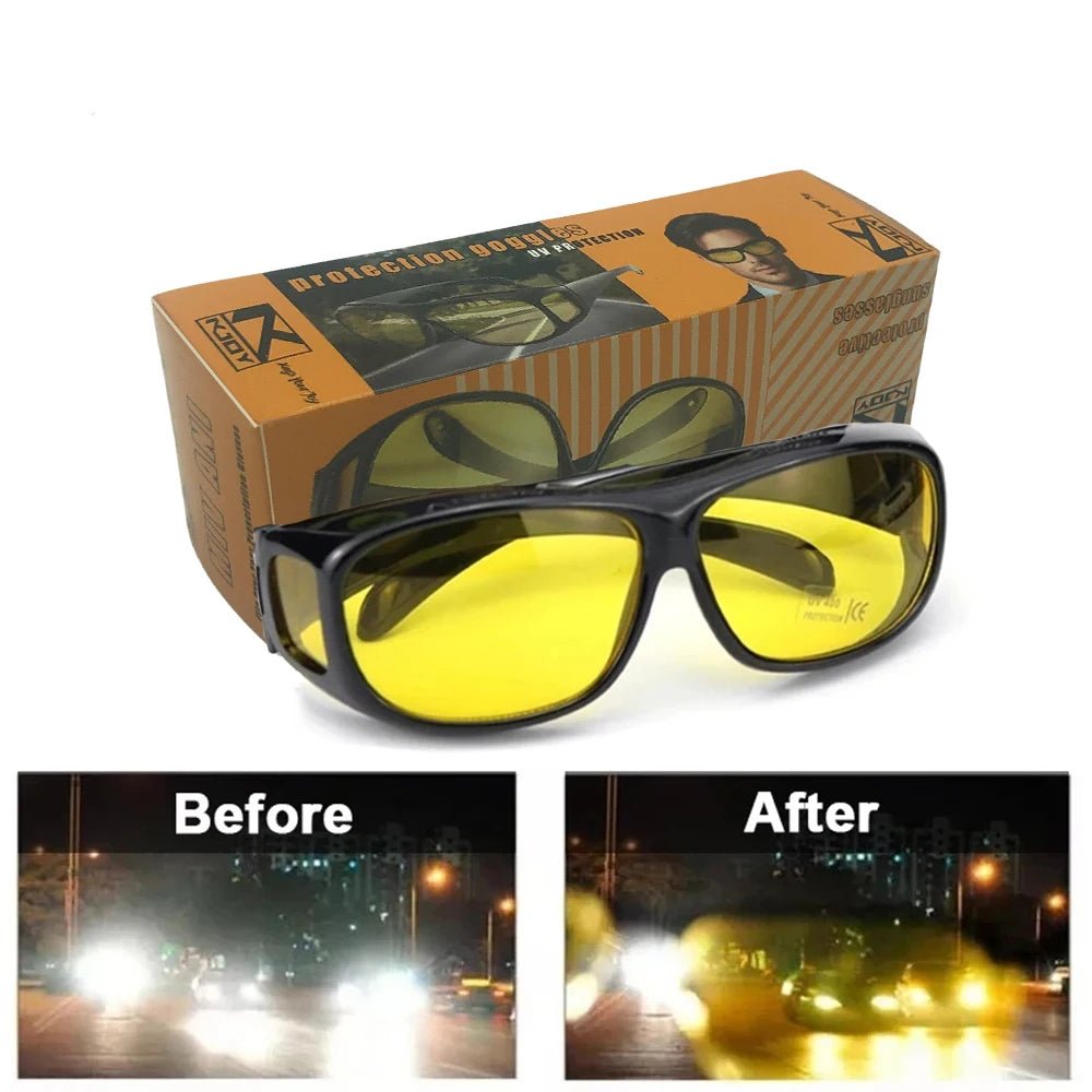 Drivers' Goggles – Night Vision Anti - Glare Sunglasses - Onlytenbucks.com