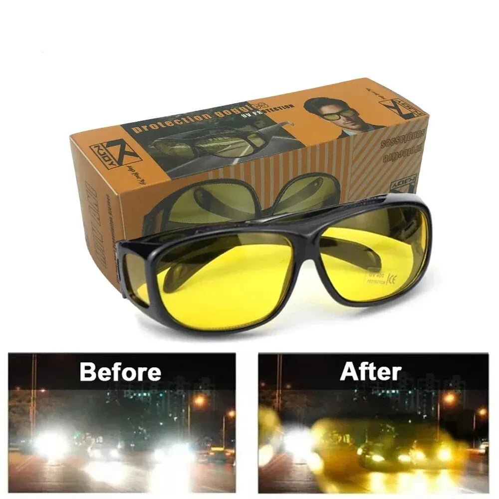 Drivers' Goggles – Night Vision Anti - Glare Sunglasses - Onlytenbucks.com
