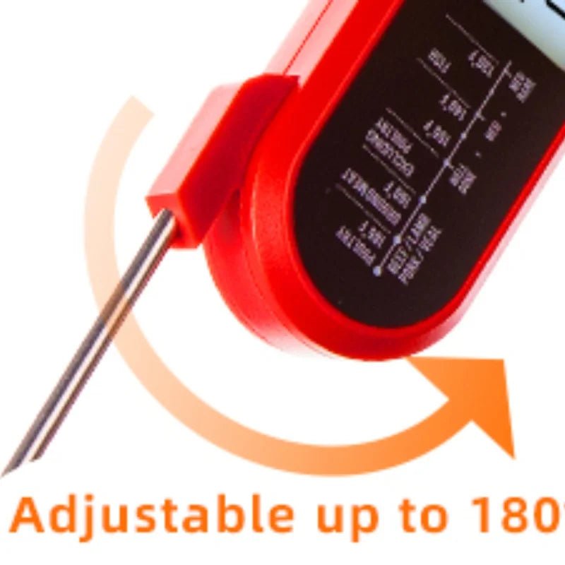 Dual - Probe Waterproof Digital Kitchen Thermometer – Rotating LCD Screen & Alarm - Onlytenbucks.com