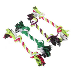 Durable Cotton Rope Dog Toy – Carrot Knot, Rope Ball, and Dumbbell Chew Toy - Onlytenbucks.com