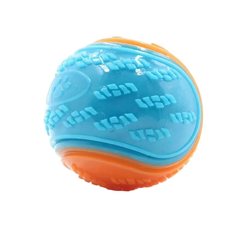 Durable Dog Chew Ball Toy – Interactive TPR Teeth Cleaning Toy - Onlytenbucks.com
