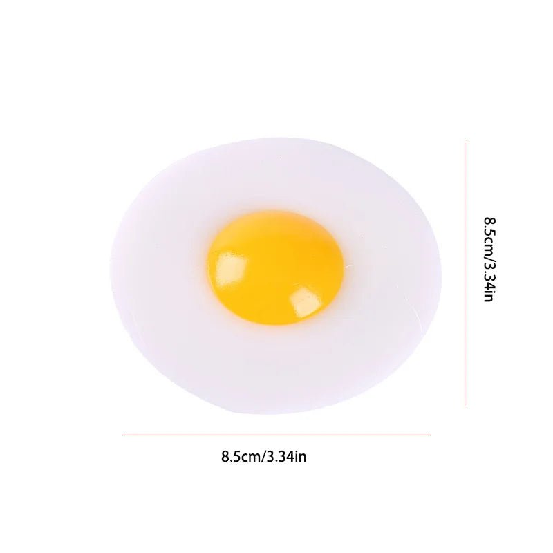 Egg Splat Ball – Realistic Fried Egg Squishy Toy - Onlytenbucks.com