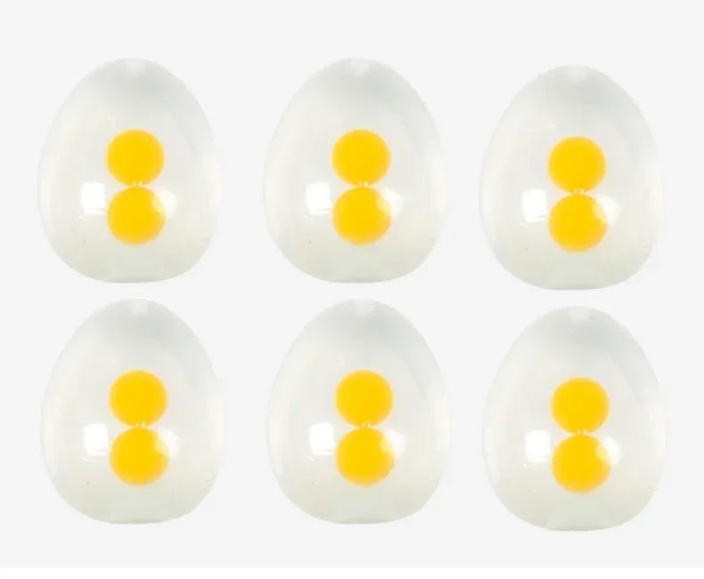 Egg Splat Ball – Realistic Fried Egg Squishy Toy - Onlytenbucks.com