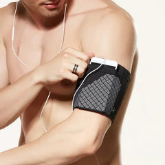 Elastic Running Arm Bag – Anti - Slip with Earphone Hole and Key Pocket - Onlytenbucks.com