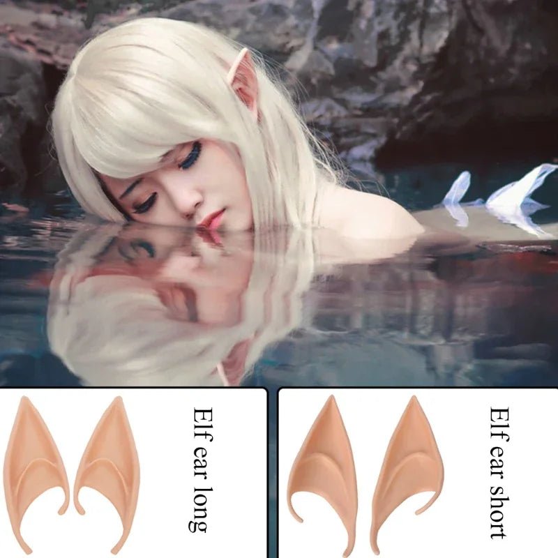 Elf Ears Latex Costume Props – Fairy, Angel, and Cosplay Accessories - Onlytenbucks.com