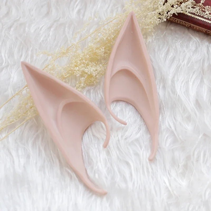 Elf Ears Latex Costume Props – Fairy, Angel, and Cosplay Accessories - Onlytenbucks.com
