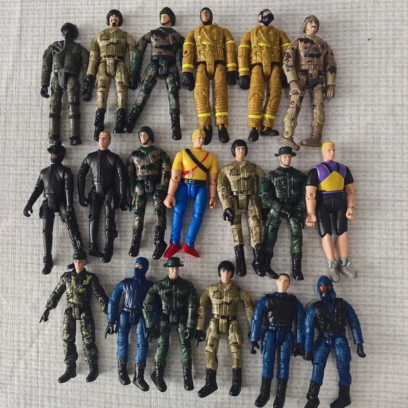 Elite Force Military Action Figures – 5pcs 10cm Soldier Model Set - Onlytenbucks.com