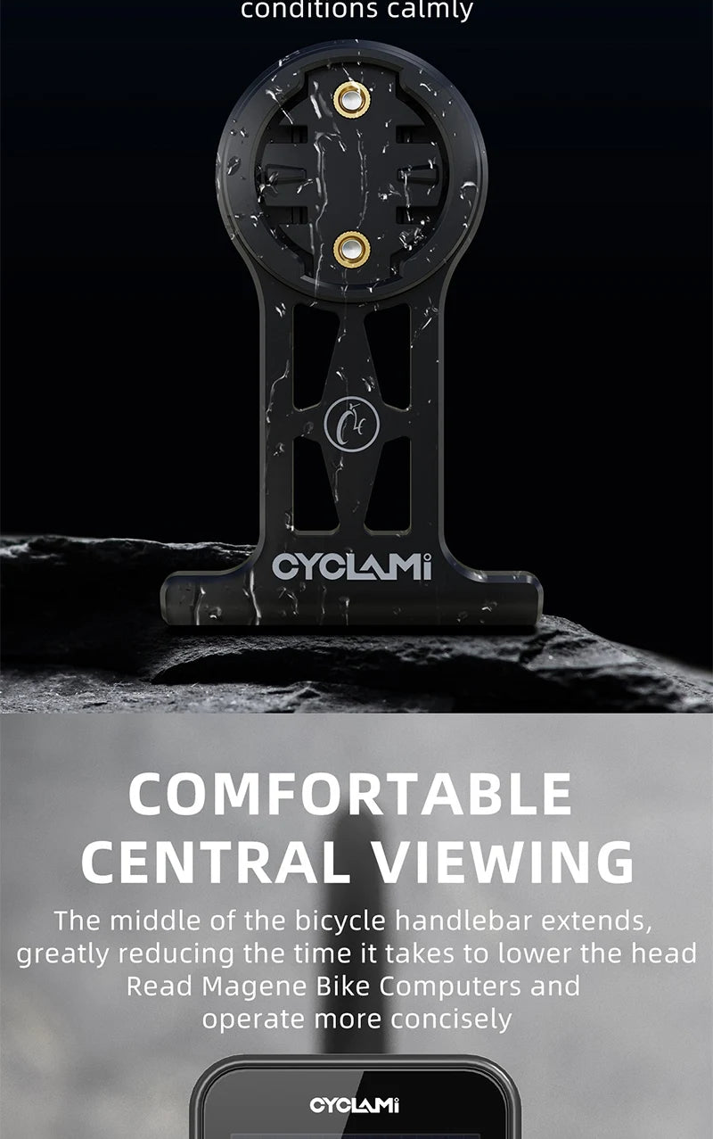 Extended Out - Front Handlebar Mount – Alloy Bike Bracket - Onlytenbucks.com