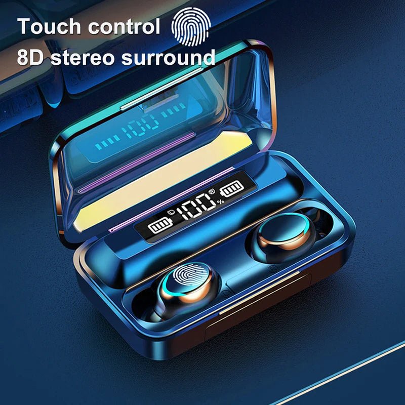 F9 - 5C Wireless Bluetooth Earphones – 9D Stereo, Waterproof, Noise Cancelling - Onlytenbucks.com