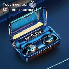F9 - 5C Wireless Bluetooth Earphones – 9D Stereo, Waterproof, Noise Cancelling - Onlytenbucks.com
