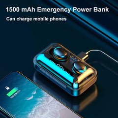 F9 - 5C Wireless Bluetooth Earphones – 9D Stereo, Waterproof, Noise Cancelling - Onlytenbucks.com