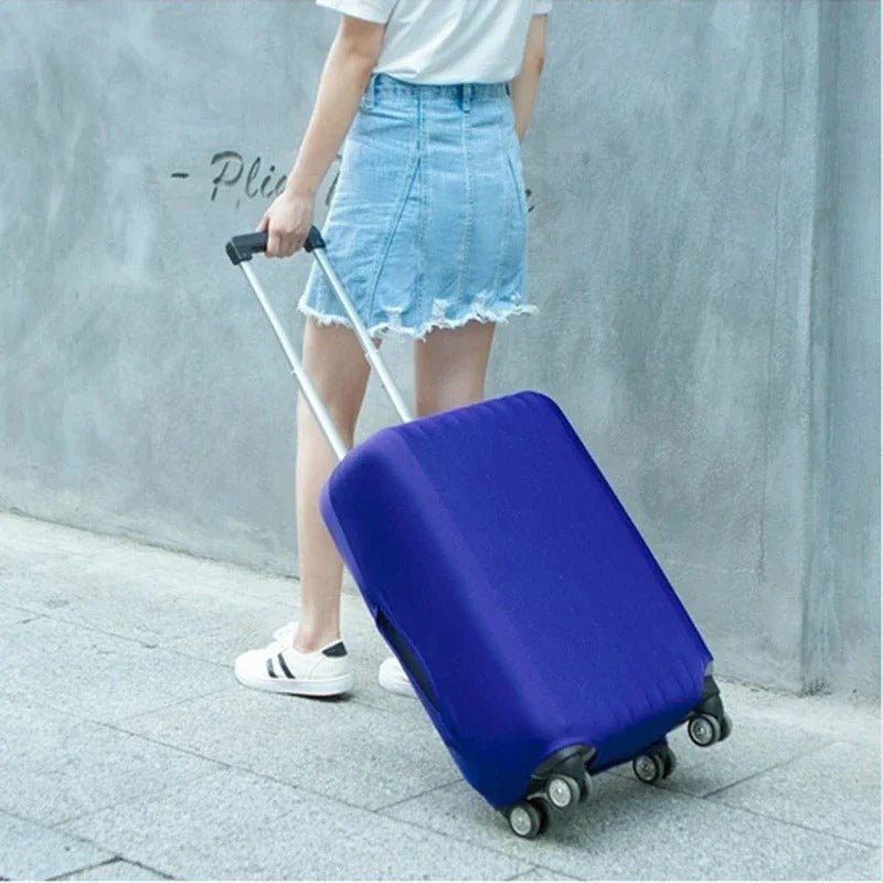Fabric Suitcase Protector – Stretchable Luggage Dust Cover - Onlytenbucks.com