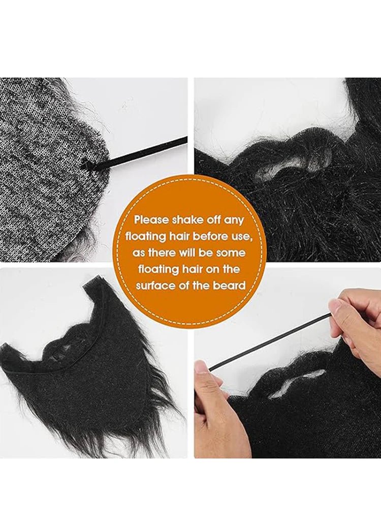 Fake Beard – Realistic Costume Accessory for Parties and Events - Onlytenbucks.com