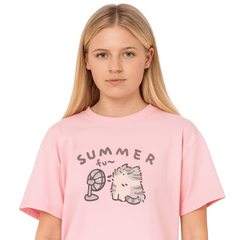 Fan Cat and Women Pure T-shirt - Onlytenbucks.com