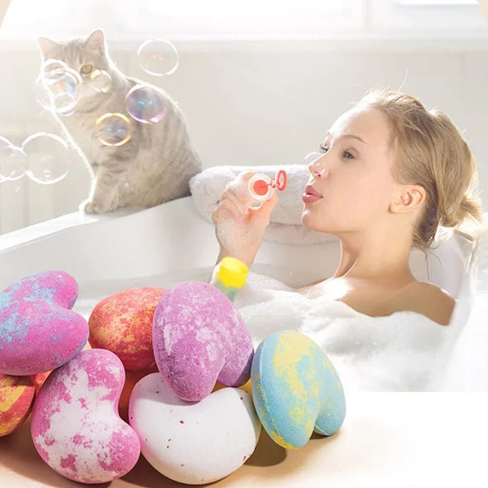 Floral Scent Bath Bomb – Organic Gentle, and Moisturizing - Onlytenbucks.com