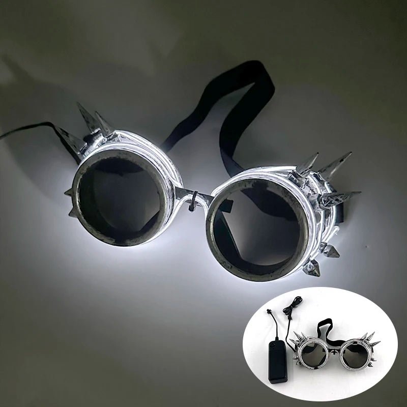 Fluorescent Colorful Glowing Glasses – LED Light Up Party Eyewear - Onlytenbucks.com