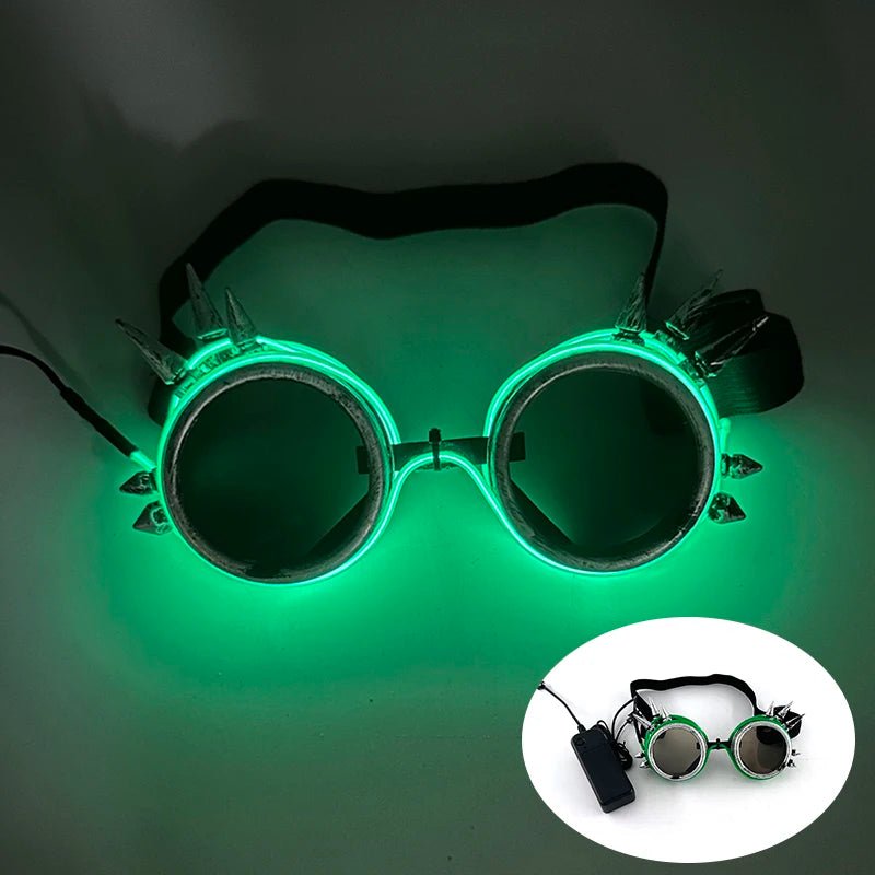 Fluorescent Colorful Glowing Glasses – LED Light Up Party Eyewear - Onlytenbucks.com