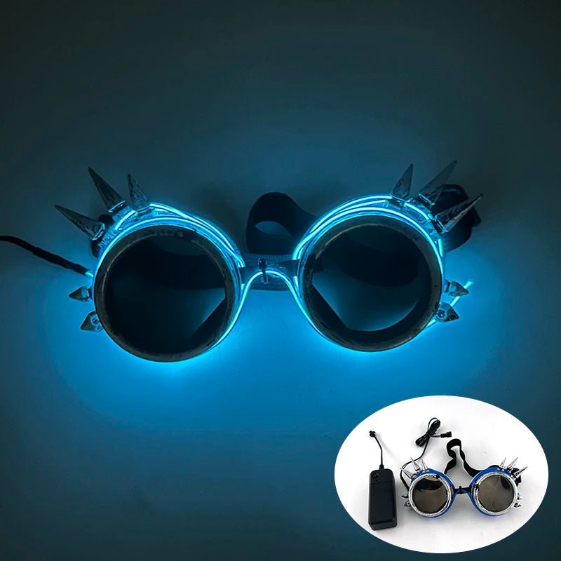 Fluorescent Colorful Glowing Glasses – LED Light Up Party Eyewear - Onlytenbucks.com