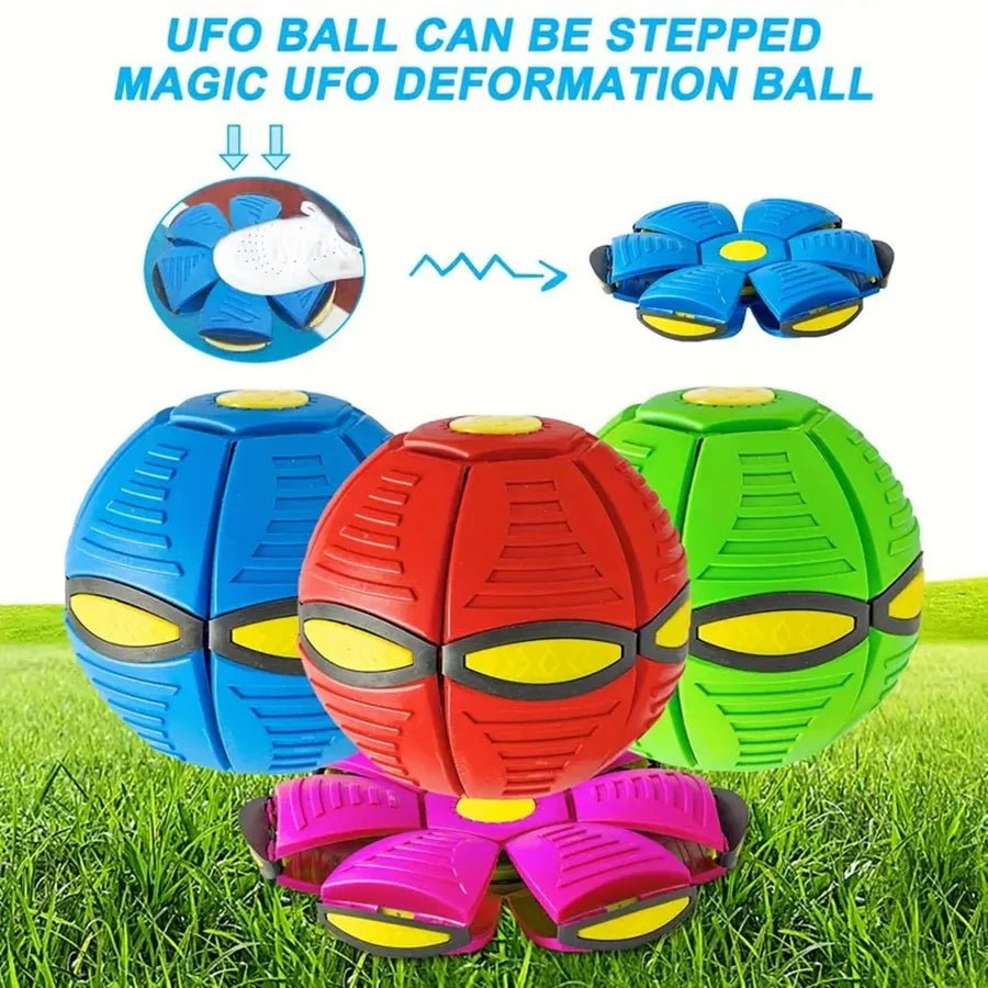Flying Saucer Bounce Ball Pet Toy for Dogs - Onlytenbucks.com
