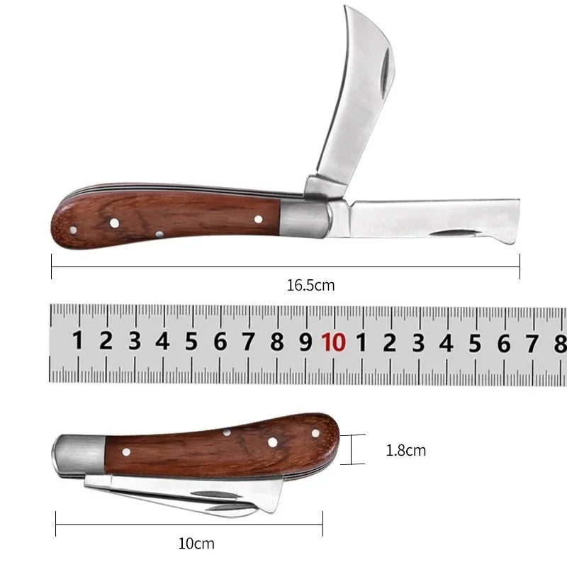 Folding Grafting Knife – Professional Garden - Onlytenbucks.com