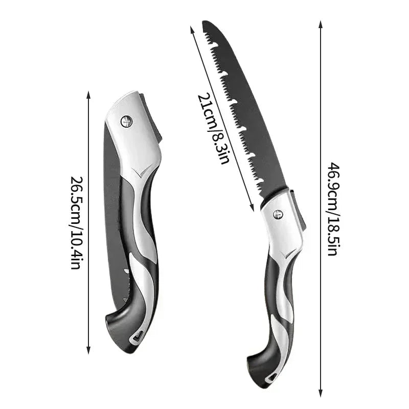Folding Hand Saw – Portable Pruning and Woodworking Tool - Onlytenbucks.com
