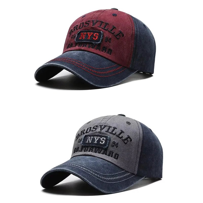 Four Seasons Washed Embroidered Baseball Cap - Onlytenbucks.com