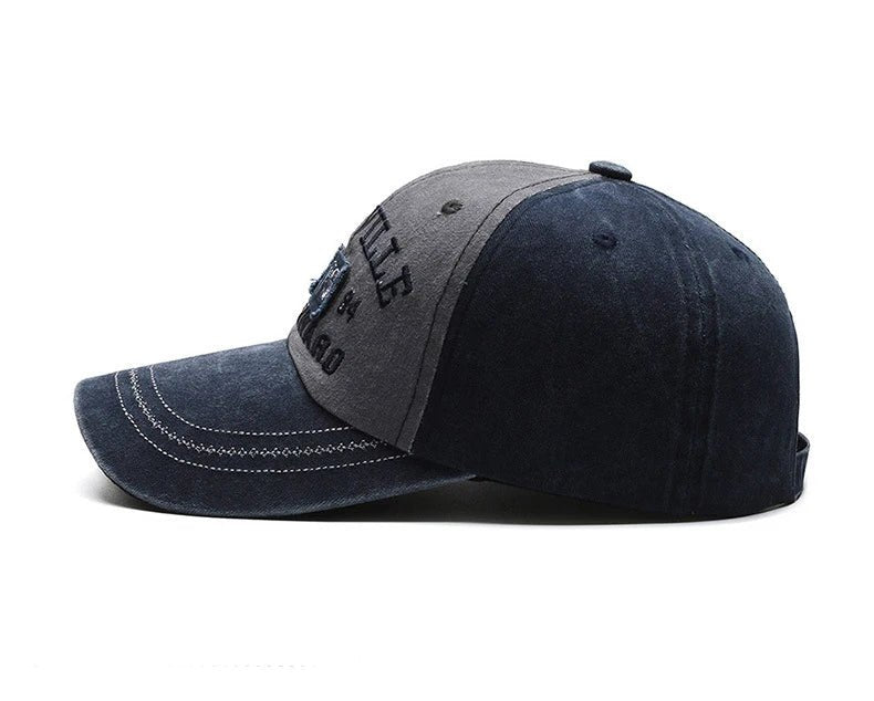 Four Seasons Washed Embroidered Baseball Cap - Onlytenbucks.com