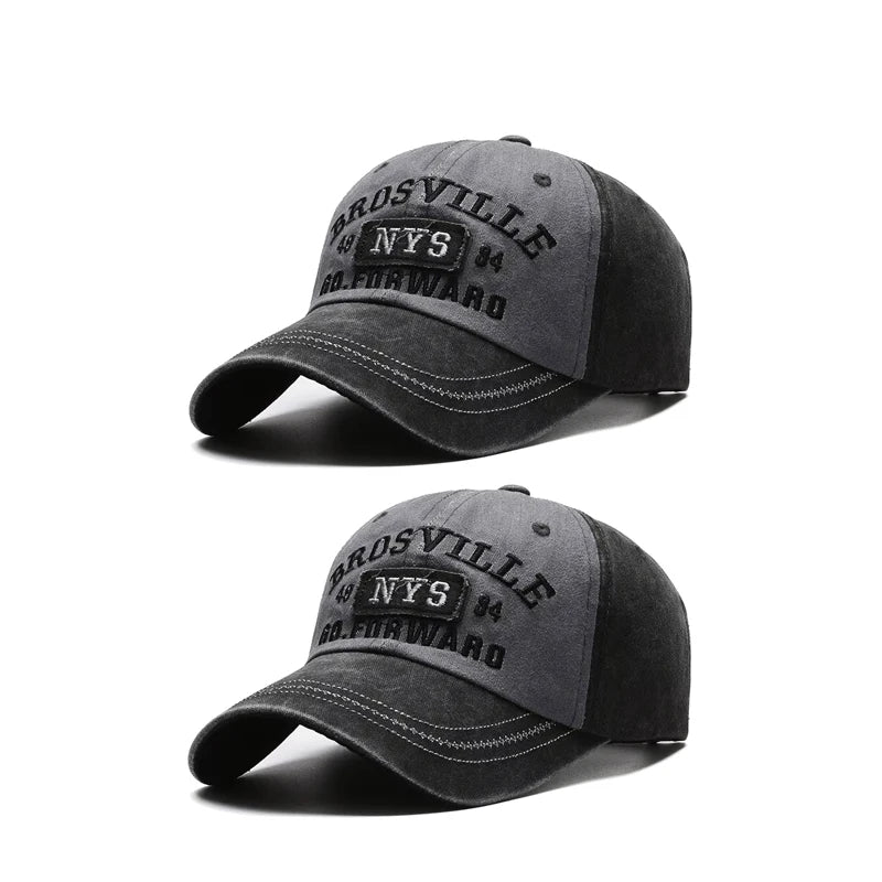 Four Seasons Washed Embroidered Baseball Cap - Onlytenbucks.com
