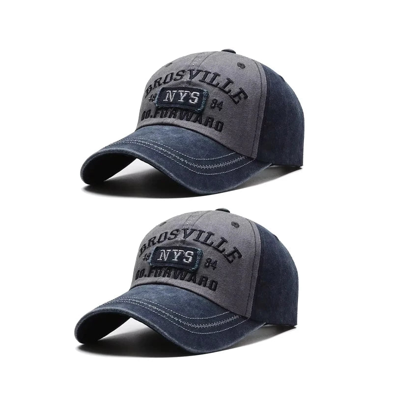 Four Seasons Washed Embroidered Baseball Cap - Onlytenbucks.com
