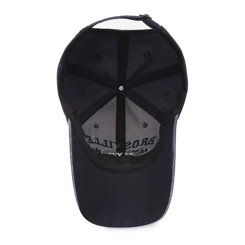 Four Seasons Washed Embroidered Baseball Cap - Onlytenbucks.com