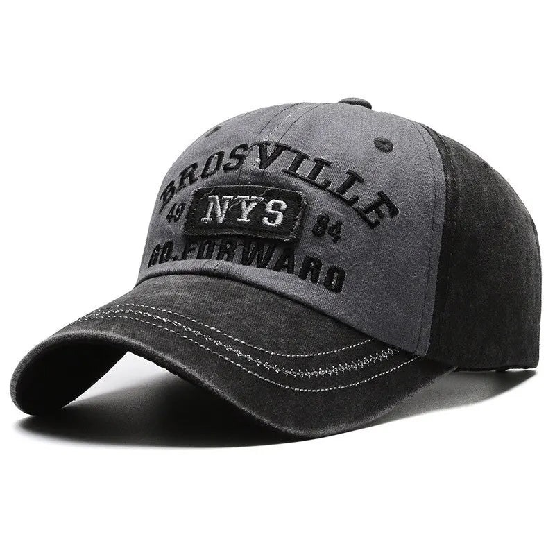 Four Seasons Washed Embroidered Baseball Cap - Onlytenbucks.com