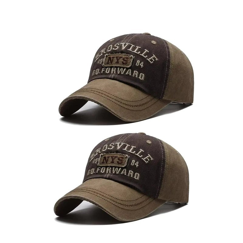 Four Seasons Washed Embroidered Baseball Cap - Onlytenbucks.com