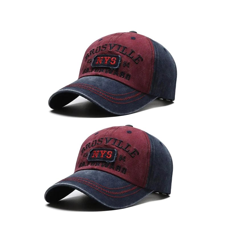 Four Seasons Washed Embroidered Baseball Cap - Onlytenbucks.com