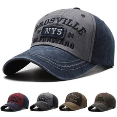 Four Seasons Washed Embroidered Baseball Cap - Onlytenbucks.com