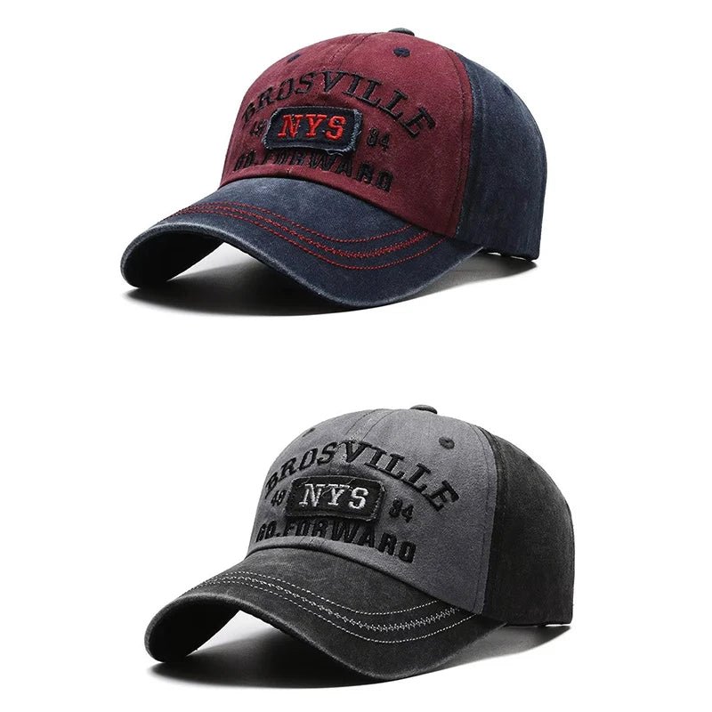 Four Seasons Washed Embroidered Baseball Cap - Onlytenbucks.com