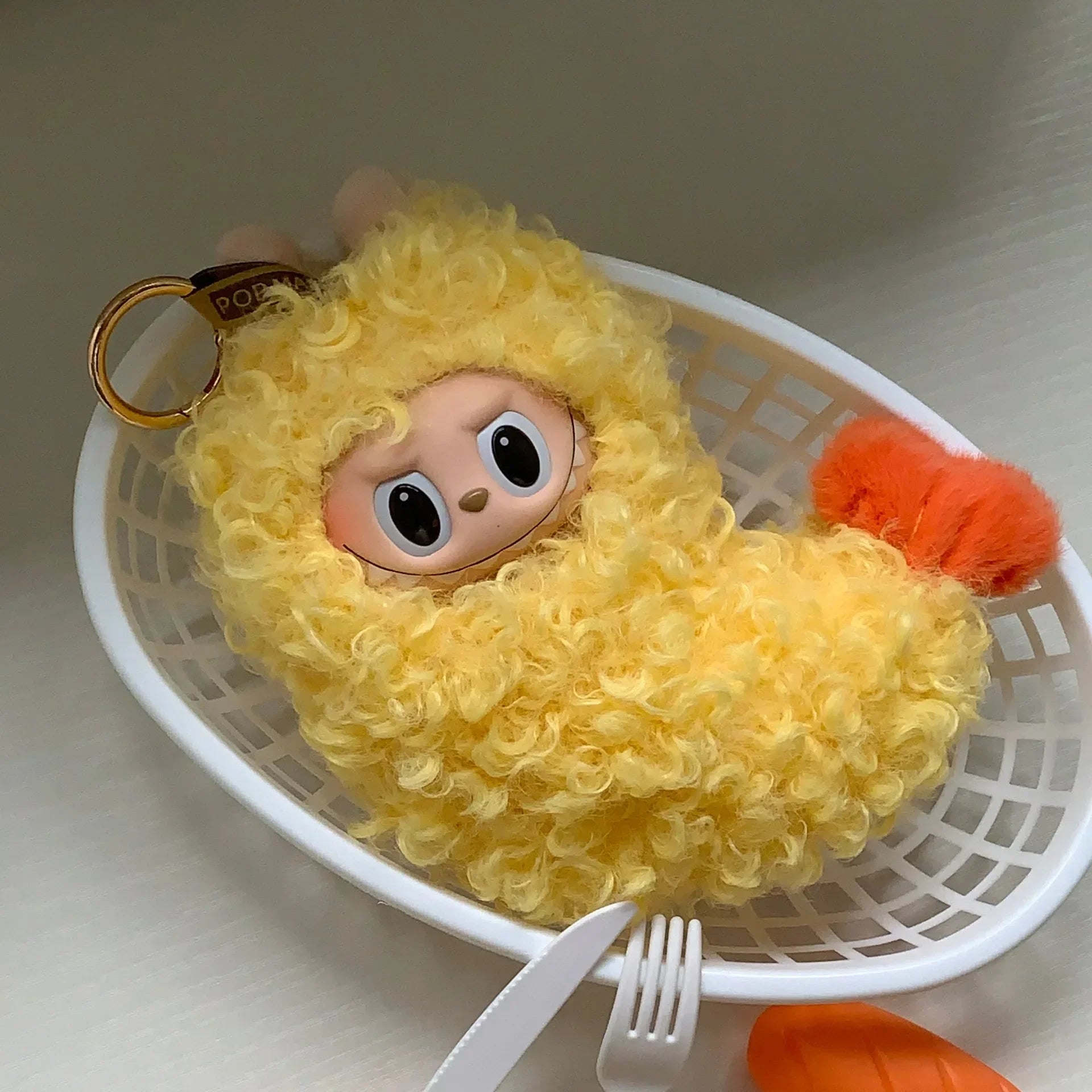 Fried Shrimp Costume for 6–6.7 Inch Labubu Doll - Onlytenbucks.com