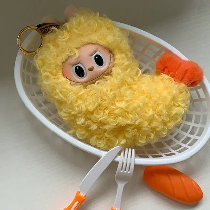 Fried Shrimp Costume for 6–6.7 Inch Labubu Doll - Onlytenbucks.com