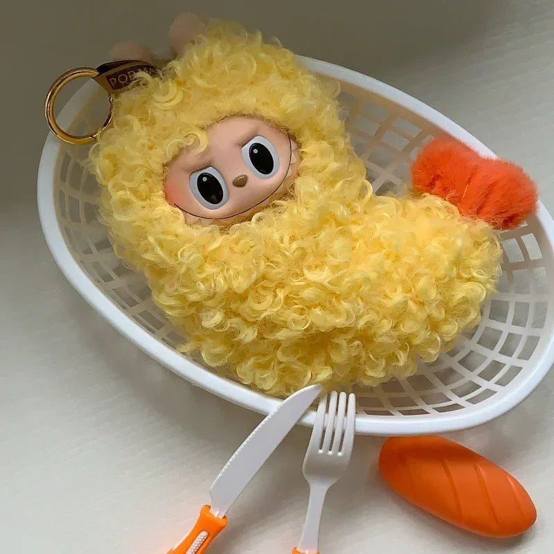 Fried Shrimp Costume for 6–6.7 Inch Labubu Doll - Onlytenbucks.com