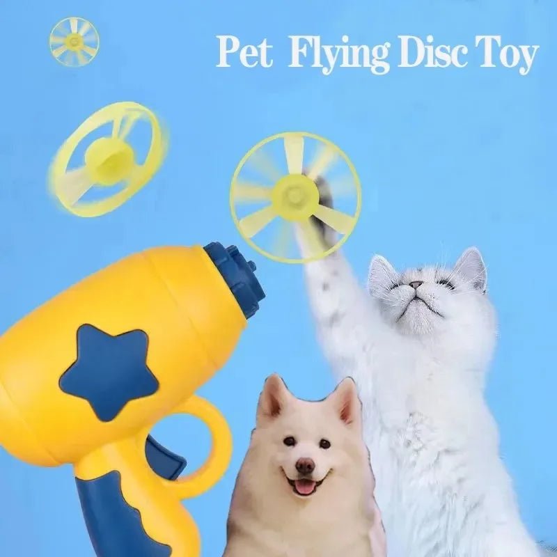 Funny Cat Toy Interactive Flying Disc Launcher - Onlytenbucks.com