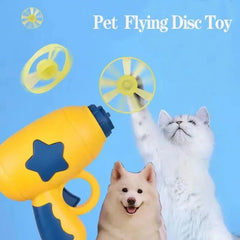 Funny Cat Toy Interactive Flying Disc Launcher - Onlytenbucks.com