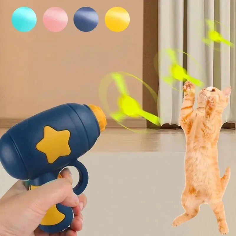 Funny Cat Toy Interactive Flying Disc Launcher - Onlytenbucks.com