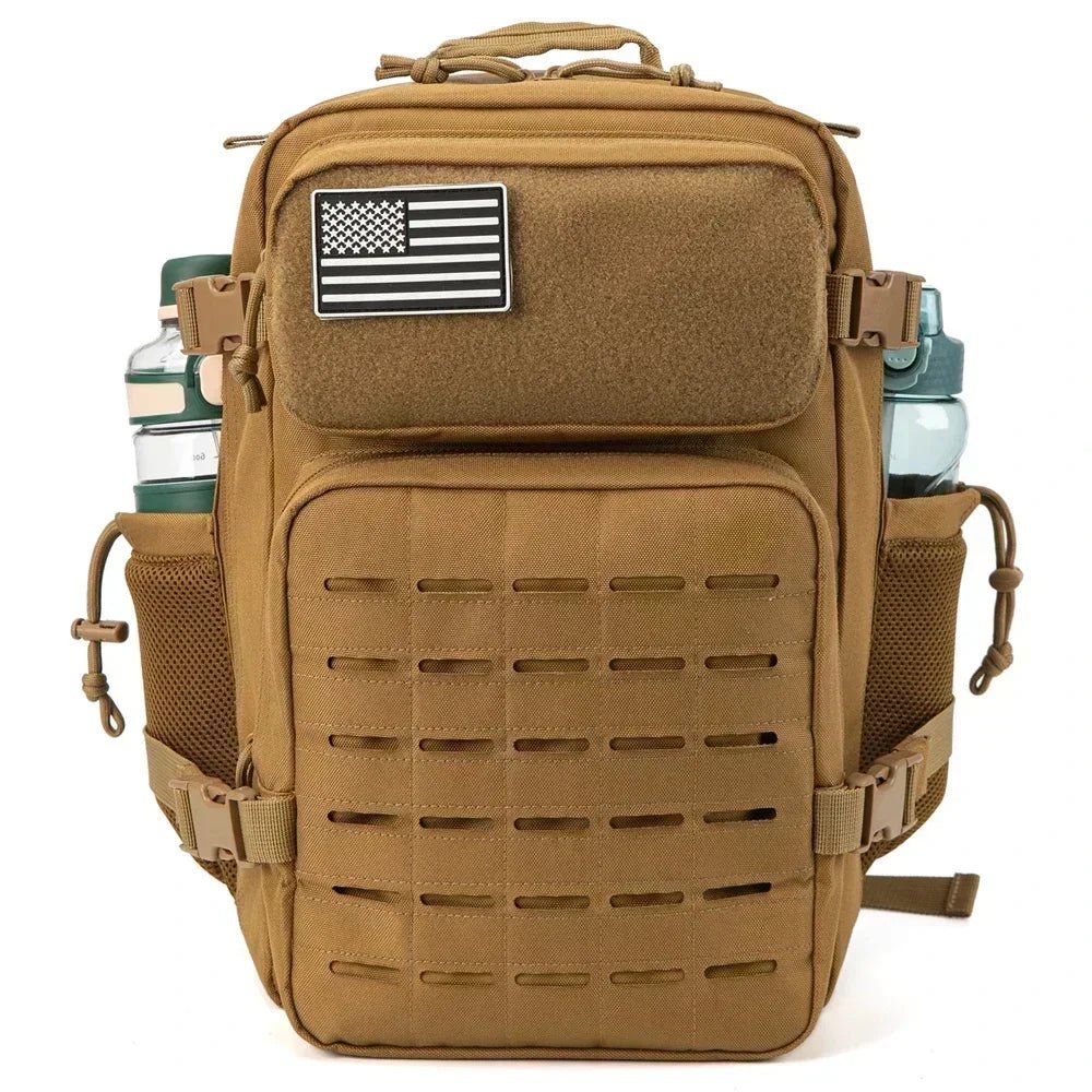 Gear Tactical Backpack – 25L & 45L Heavy - Duty Molle Rucksack with Dual Cup Holder - Onlytenbucks.com